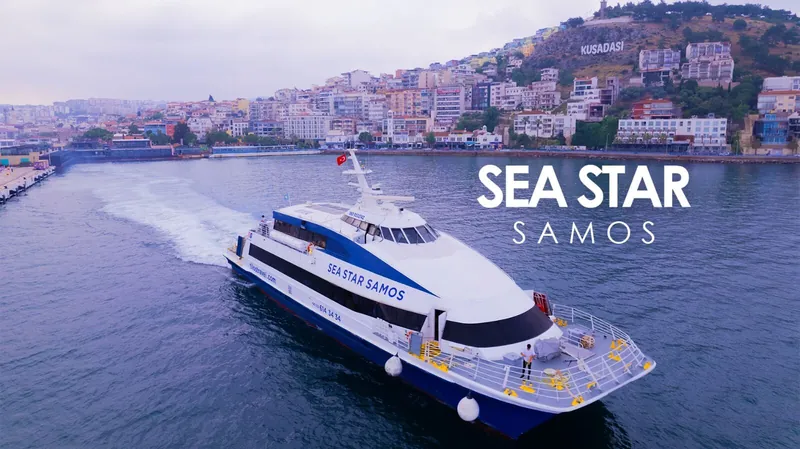 Sea Star Samos feribot gemisi - Kuşadası Samos hattı