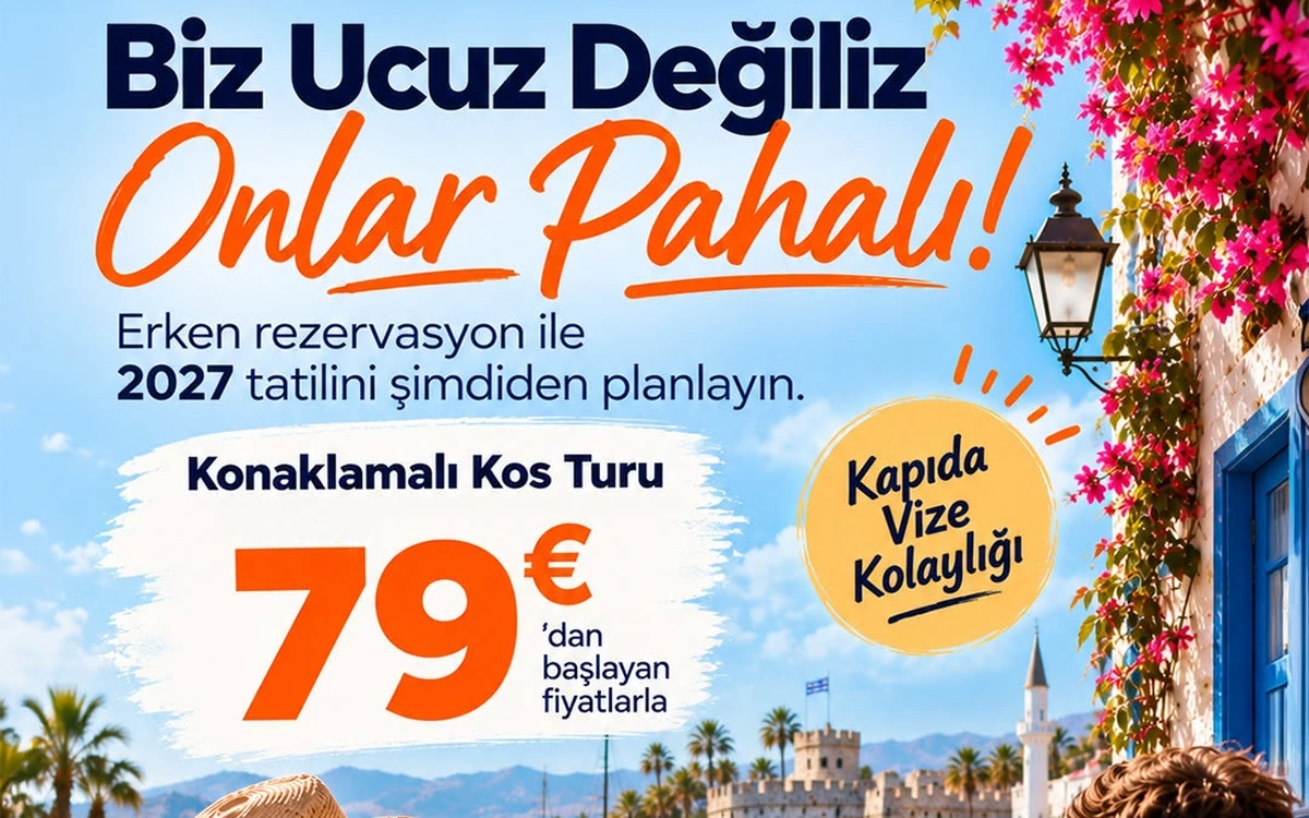 Kos Adası Nisan Fırsatı – 1 Gece Konaklama + Feribot Bileti