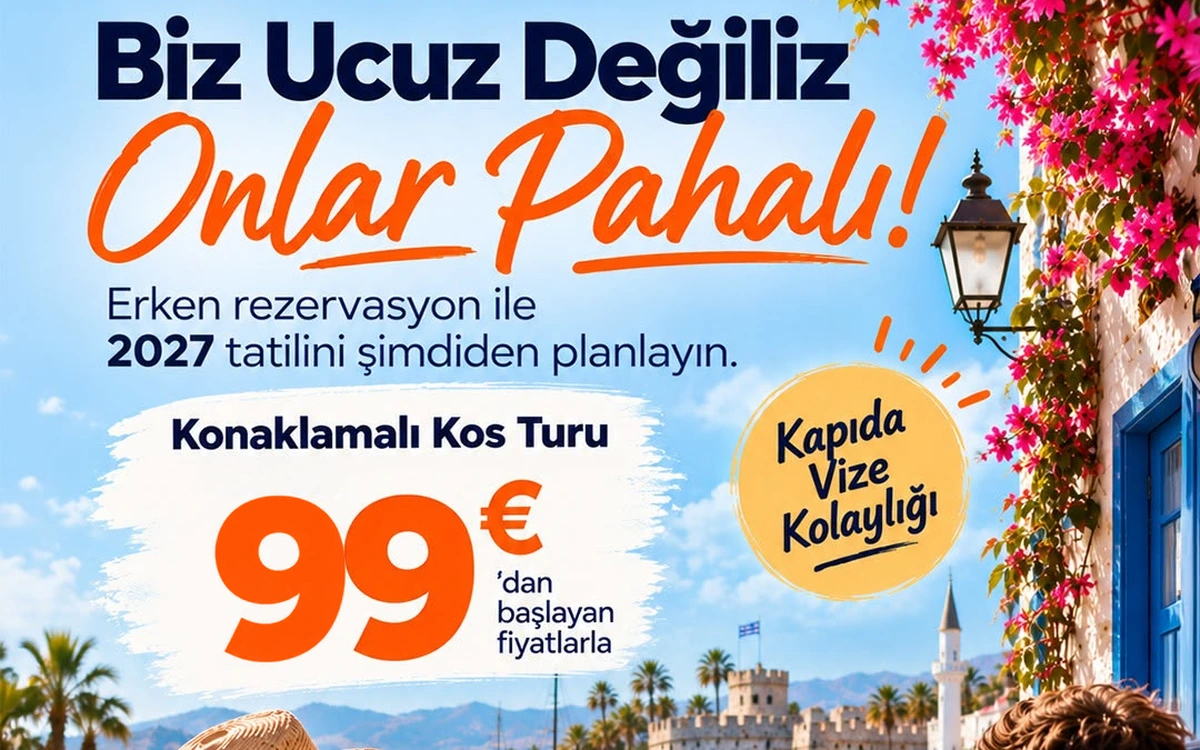 Kos Adası Haziran Fırsatı – 1 Gece Konaklama + Feribot Bileti