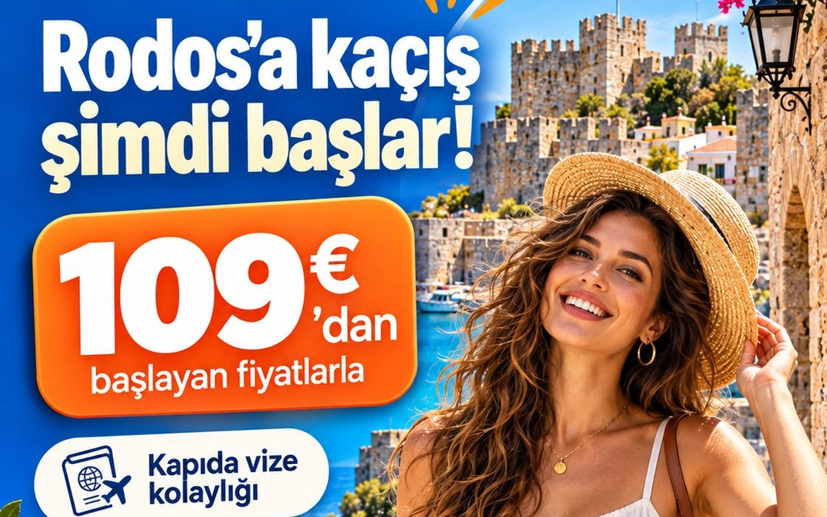 Rodos Adası Nisan Fırsatı – 1 Gece Konaklama + Feribot Bileti