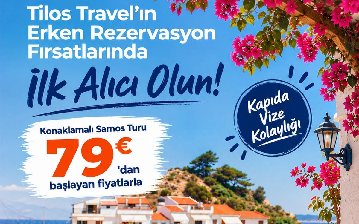 Samos Adası Nisan Fırsatı – 1 Gece Konaklama + Feribot Bileti