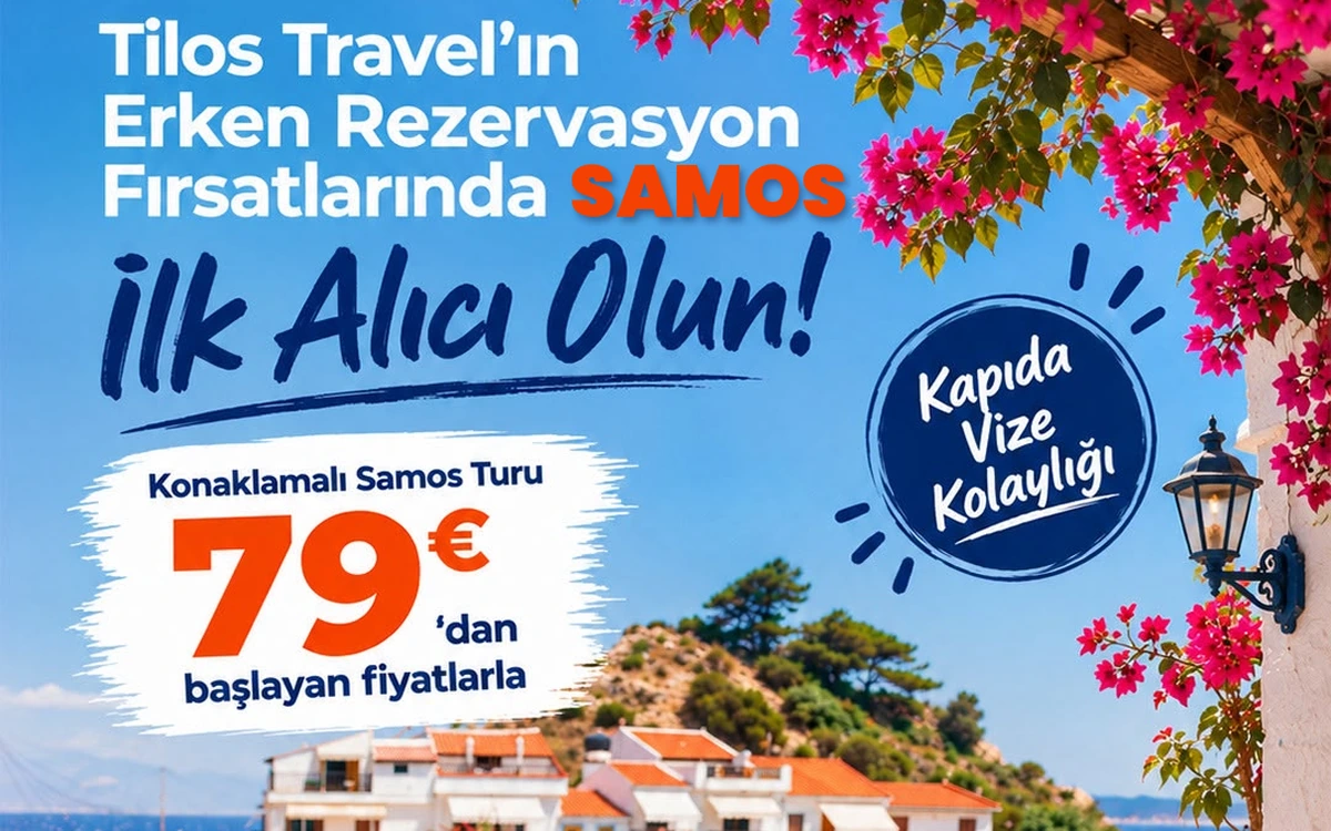 Samos Adası Nisan Fırsatı – 1 Gece Konaklama + Feribot Bileti