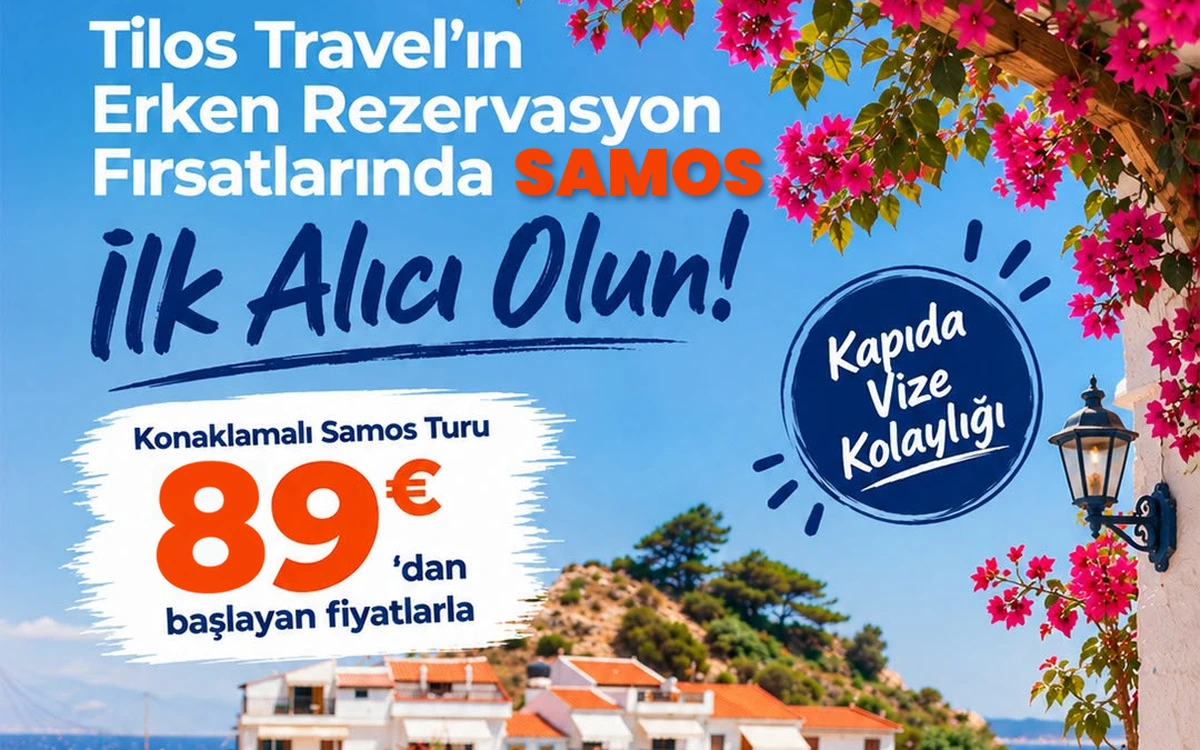 Samos Adası Mayıs Fırsatı – 1 Gece Konaklama + Feribot Bileti