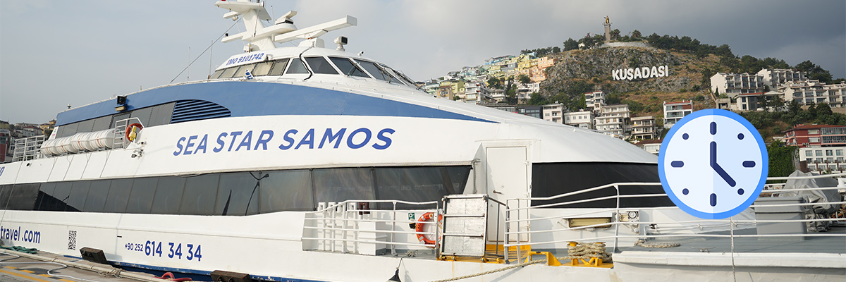 Kuşadası Samos feribot saatleri